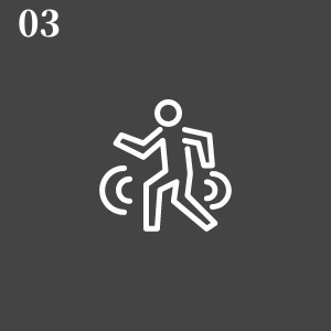 動きの画像